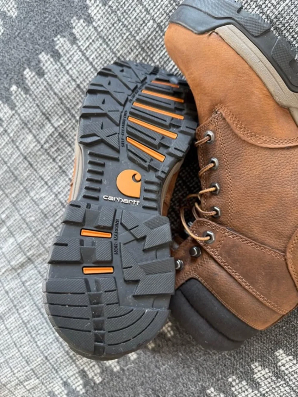 NEW SIZE 8.5 Carhartt Men’s CME8047 Ground Force 8’’ waterproof soft toe boot